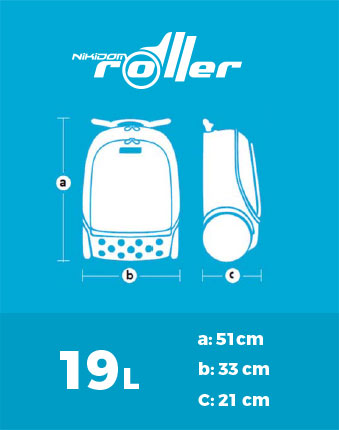 A Nikidom Roller méretei