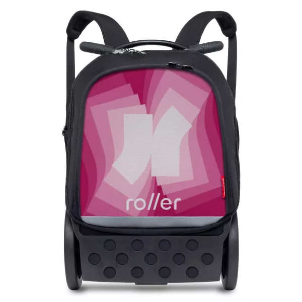 Kerekes iskola- és utazótáska Nikidom Roller UP XL Kinetic Pink