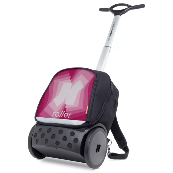 Kerekes iskola- és utazótáska Nikidom Roller UP XL Kinetic Pink