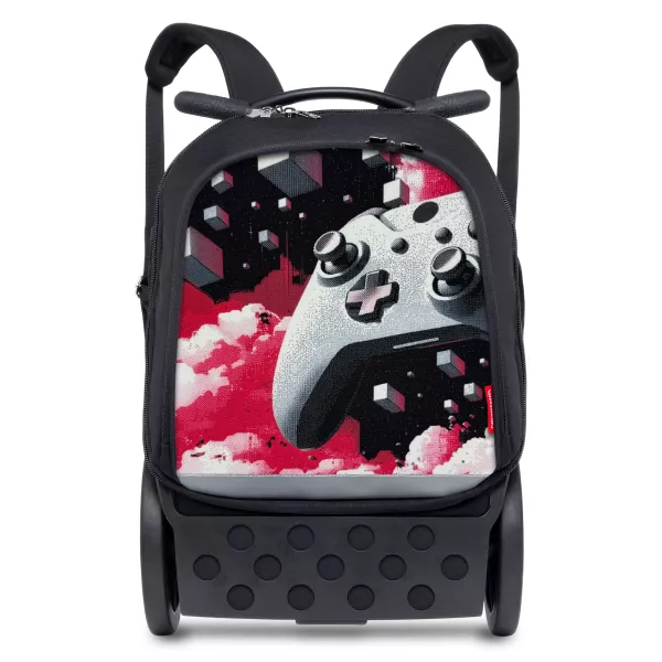 Kerekes iskola- és utazótáska Nikidom Roller UP XL Gaming