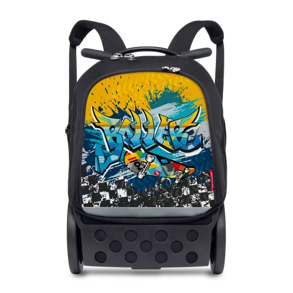 Kerekes iskola- és utazótáska Nikidom Roller UP XL Street style (27 l)