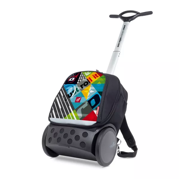 Kerekes iskola- és utazótáska Nikidom Roller UP XL Reef (27 l)