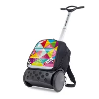 Kerekes iskola- és utazótáska Nikidom Roller UP XL Supergirl (27 l)
