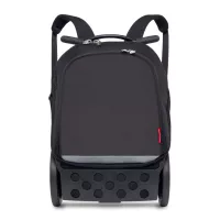 Kerekes iskola- és utazótáska Nikidom Roller UP Black (19 l)