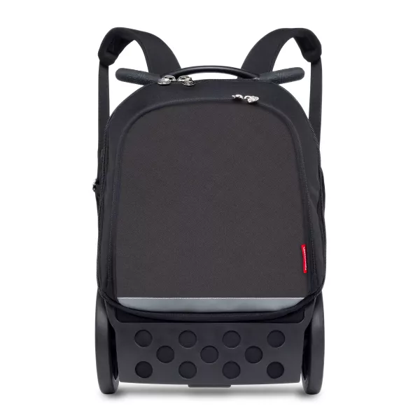 Kerekes iskola- és utazótáska Nikidom Roller UP Black (19 l)