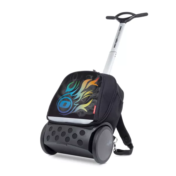 Kerekes iskola- és utazótáska Nikidom Roller UP Wild Fire (19 l)