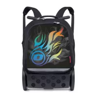Kerekes iskola- és utazótáska Nikidom Roller UP XL Wild Fire (27 l)