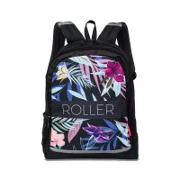 Iskolai hátizsák, Nikidom Roller RUN Tropic 26l, Fekete