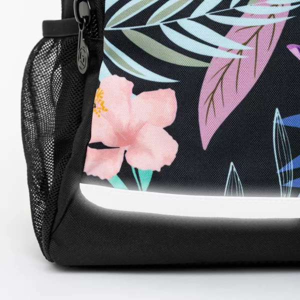 Iskolai hátizsák, Nikidom Roller RUN Tropic 26l, Fekete